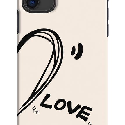Soul Line iPhone 11 Hard Case Back Cover by Casekaro