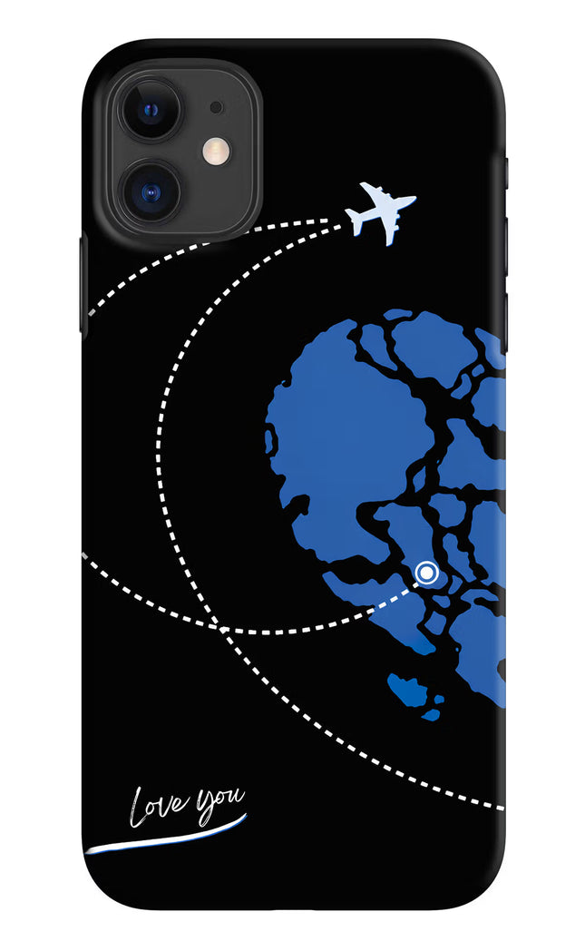 Love Orbit iPhone 11 Hard Case Back Cover by Casekaro