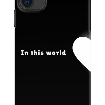 This World iPhone 11 Hard Case Back Cover by Casekaro