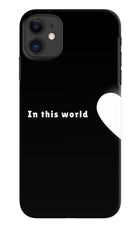 This World iPhone 11 Hard Case Back Cover by Casekaro