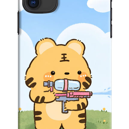 Tiger Treat iPhone 11 Hard Case Back Cover by Casekaro