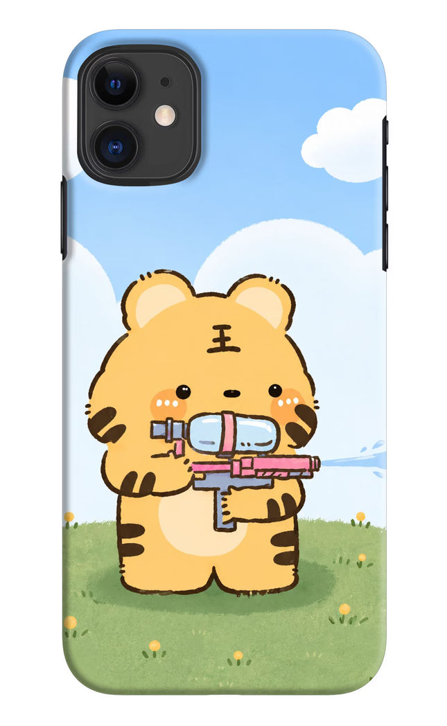 Tiger Treat iPhone 11 Hard Case Back Cover by Casekaro