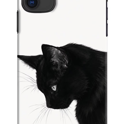 Shadow Gaze iPhone 11 Hard Case Back Cover by Casekaro