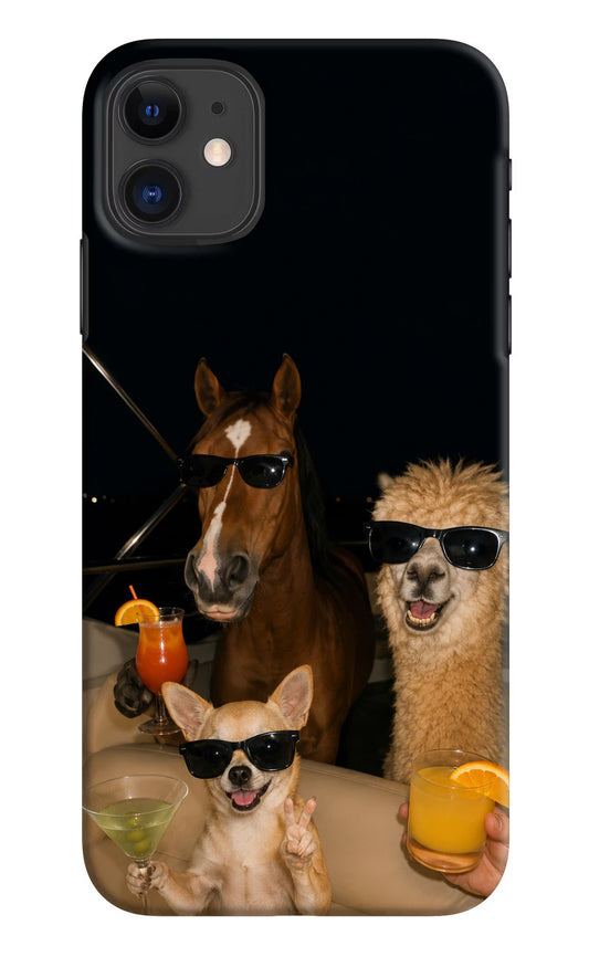 Party Squad iPhone 11 Hard Case Back Cover by Casekaro