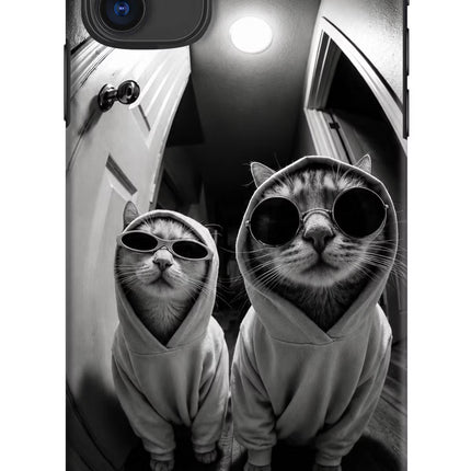 Hood Cats iPhone 11 Hard Case Back Cover by Casekaro
