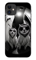 Hood Cats iPhone 11 Hard Case Back Cover by Casekaro