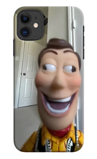 Side Eye Woody iPhone 11 Hard Case Back Cover by Casekaro
