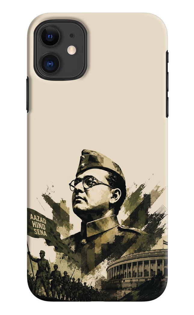 Netaji Rising iPhone 11 Back Cover