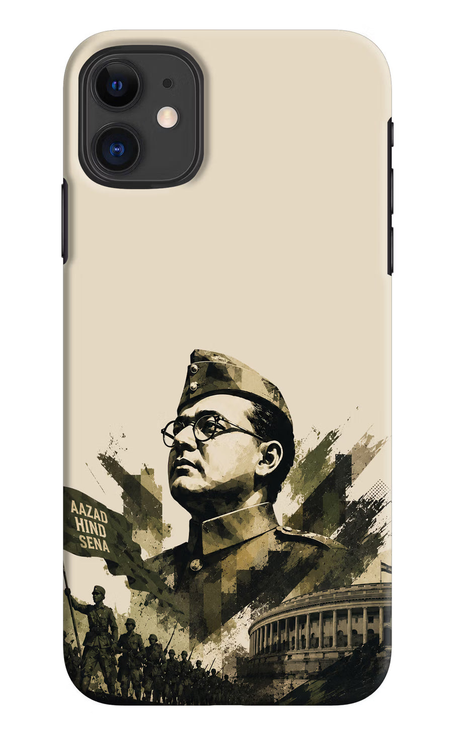 Netaji Rising iPhone 11 Back Cover, Hard case
