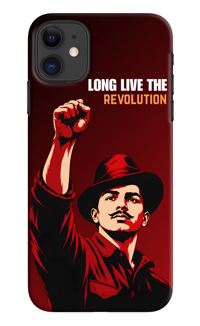 Bhagat Singh Revolution iPhone 11 Back Cover