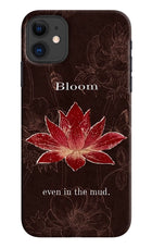 Bloom iPhone 11 Hard Case Back Cover by Casekaro