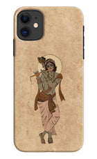 Krishna iPhone 11 Hard Case Back Cover by Casekaro