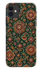 Green Pataka iPhone 11 Hard Case Back Cover by Casekaro