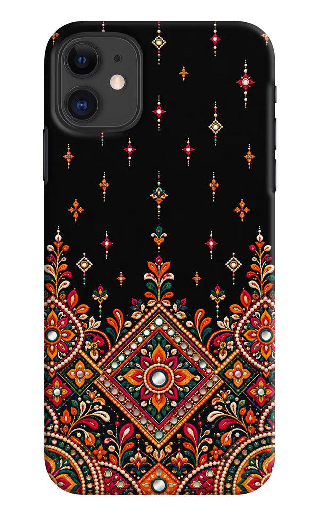 Noir Mehfil iPhone 11 Hard Case Back Cover by Casekaro