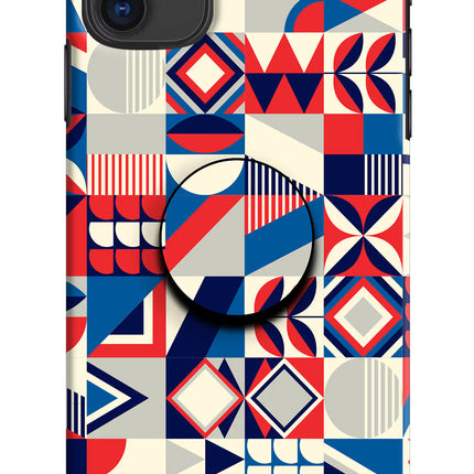 Colorful Pattern iPhone 11 Pop Case by Casekaro