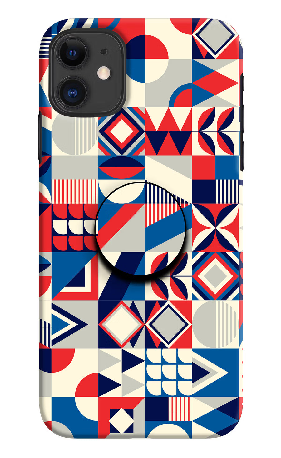 Colorful Pattern iPhone 11 Pop Case, Hard case