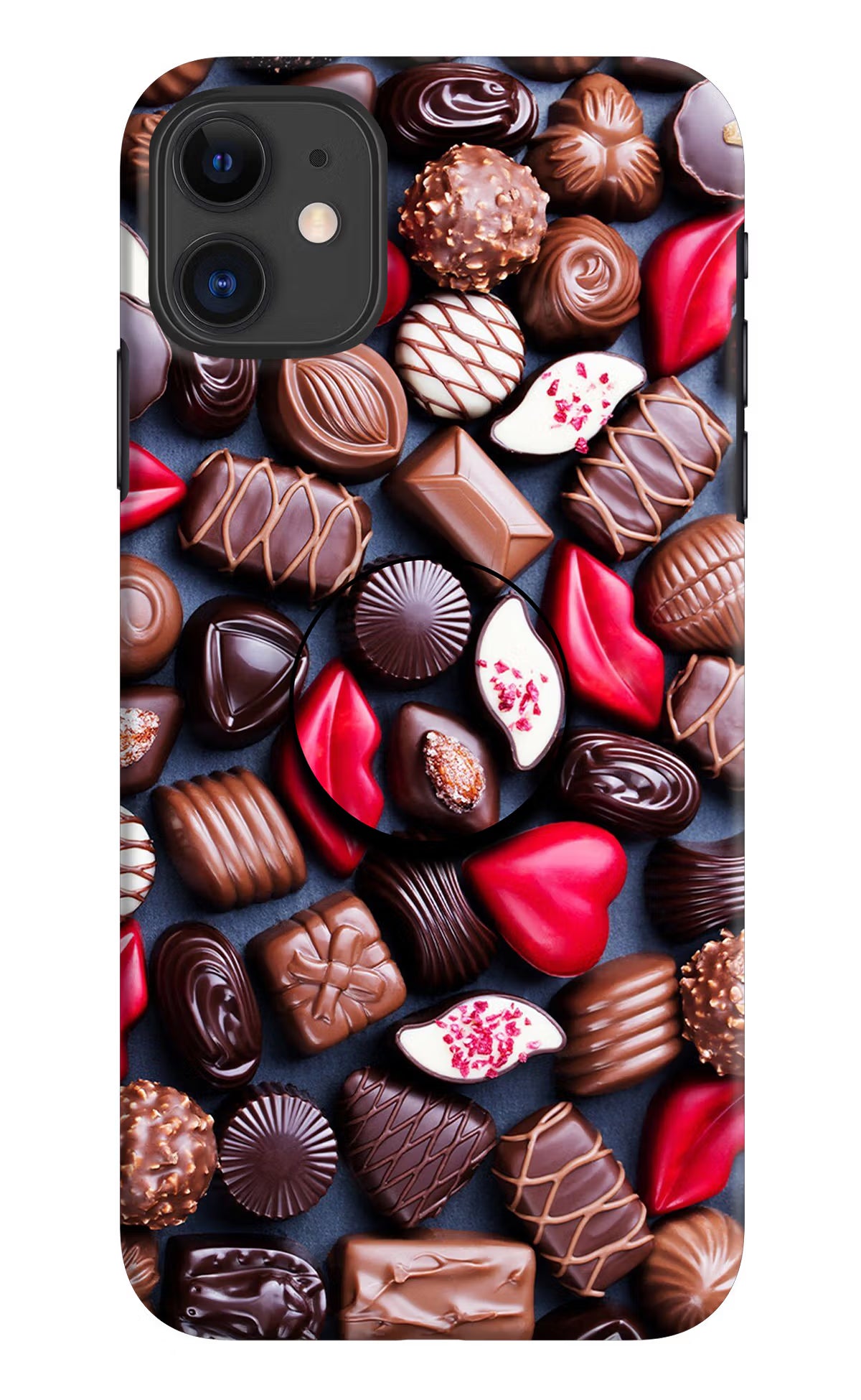 Chocolates iPhone 11 Pop Case by Casekaro