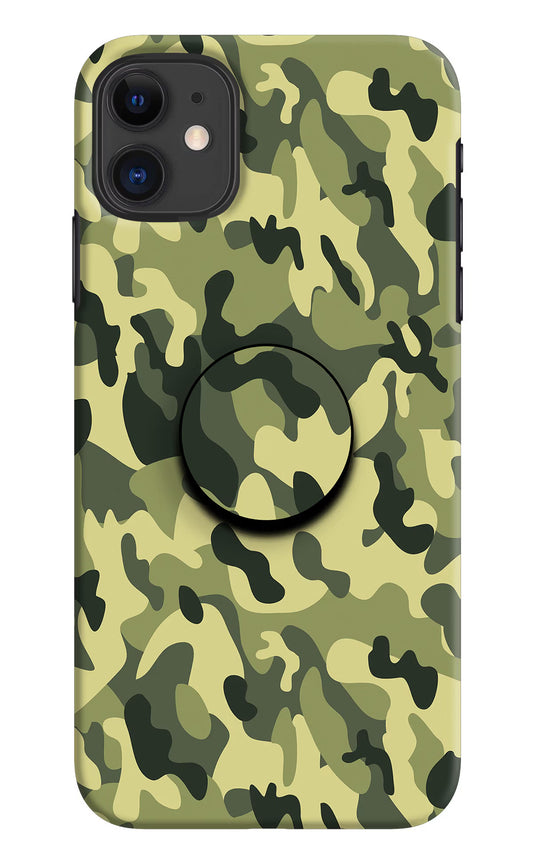 Camouflage iPhone 11 Pop Case by Casekaro