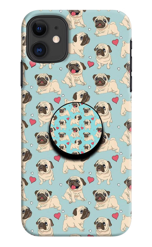 Pug Dog iPhone 11 Pop Case by Casekaro