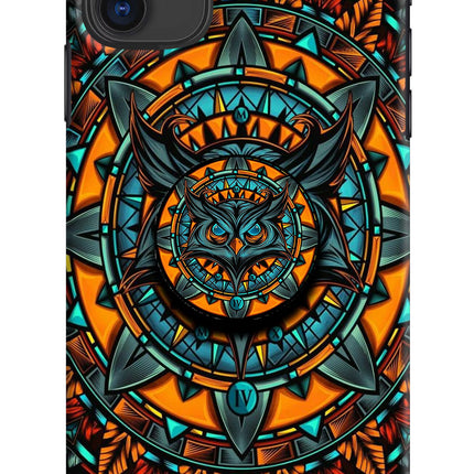 Angry Owl iPhone 11 Pop Case by Casekaro