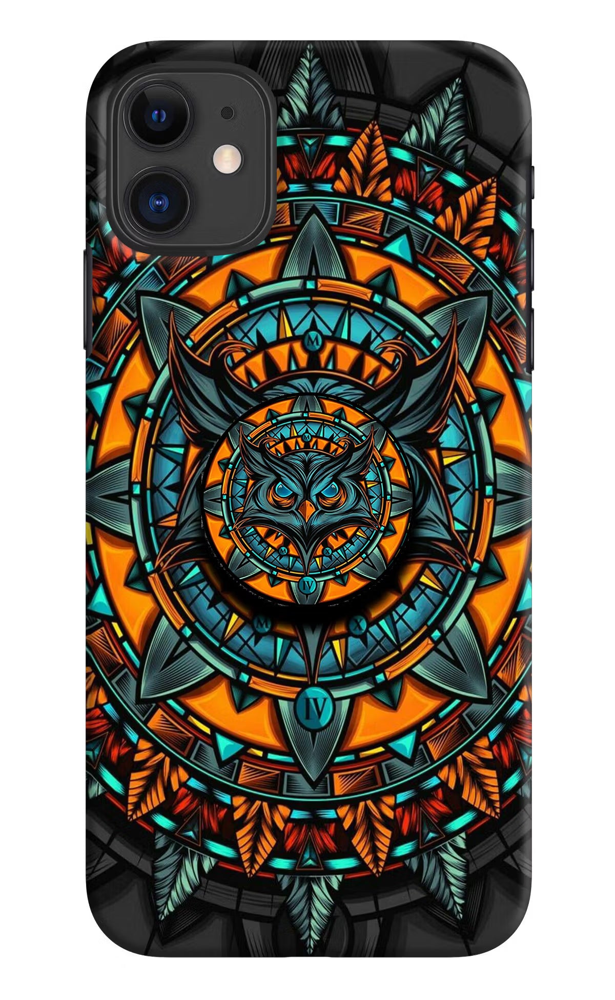 Angry Owl iPhone 11 Pop Case by Casekaro