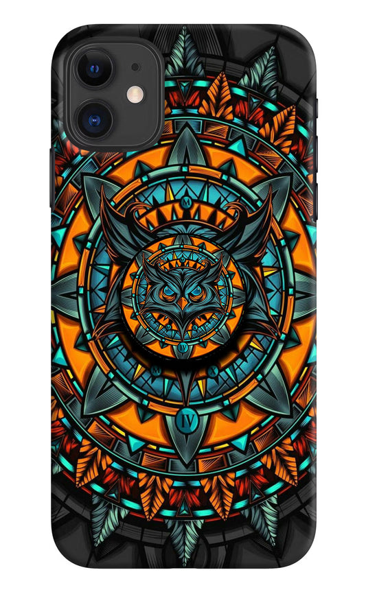 Angry Owl iPhone 11 Pop Case by Casekaro