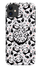 Cute Panda iPhone 11 Pop Case by Casekaro