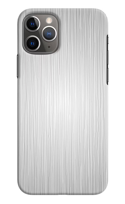 Wooden Grey Texture iPhone 11 Pro Hard Case Back Cover by Casekaro