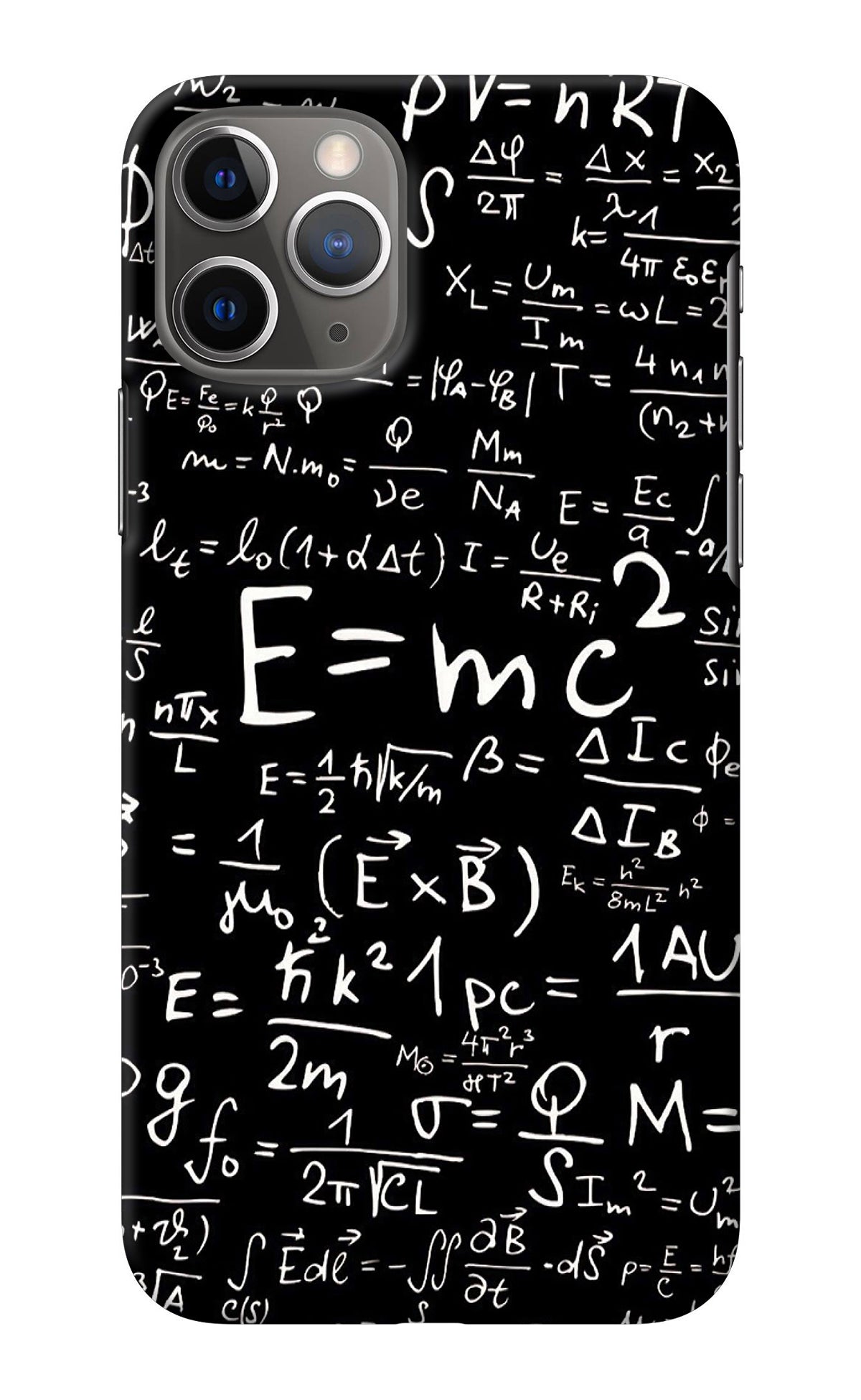 Physics Albert Einstein Formula iPhone 11 Pro Back Cover