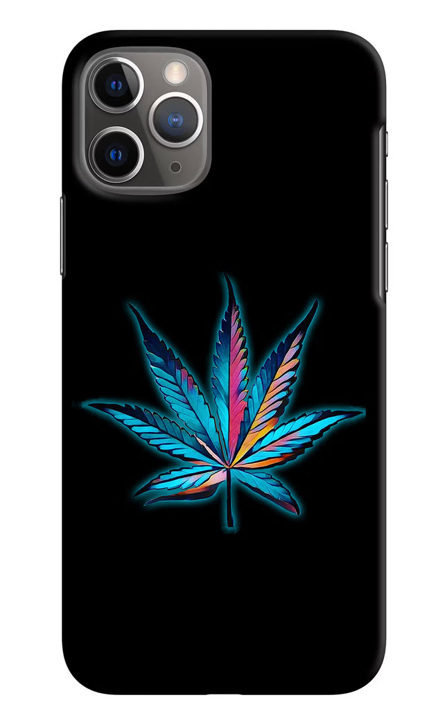 Weed iPhone 11 Pro Hard Case Back Cover by Casekaro