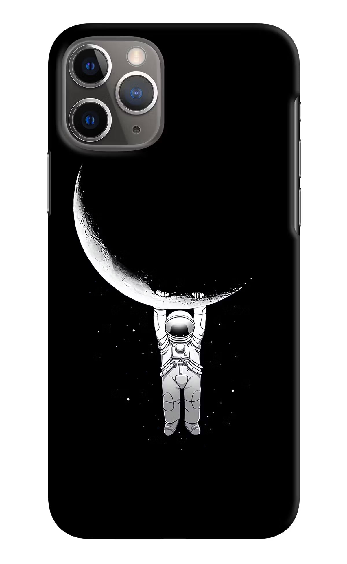 Moon Space iPhone 11 Pro Hard Case Back Cover by Casekaro