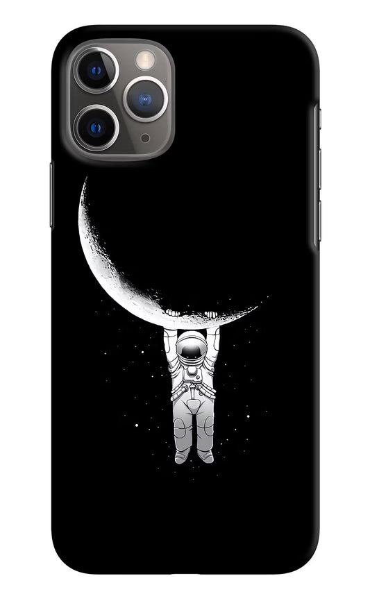 Moon Space iPhone 11 Pro Hard Case Back Cover by Casekaro