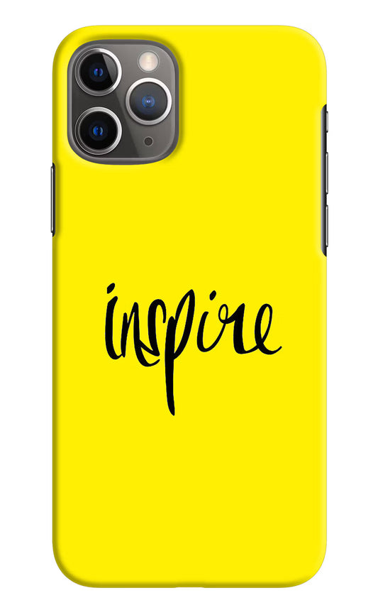 Inspire iPhone 11 Pro Hard Case Back Cover by Casekaro