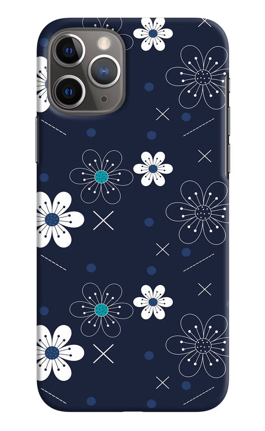 Flowers iPhone 11 Pro Hard Case Back Cover by Casekaro