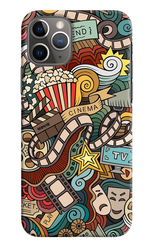 Cinema Abstract iPhone 11 Pro Hard Case Back Cover by Casekaro