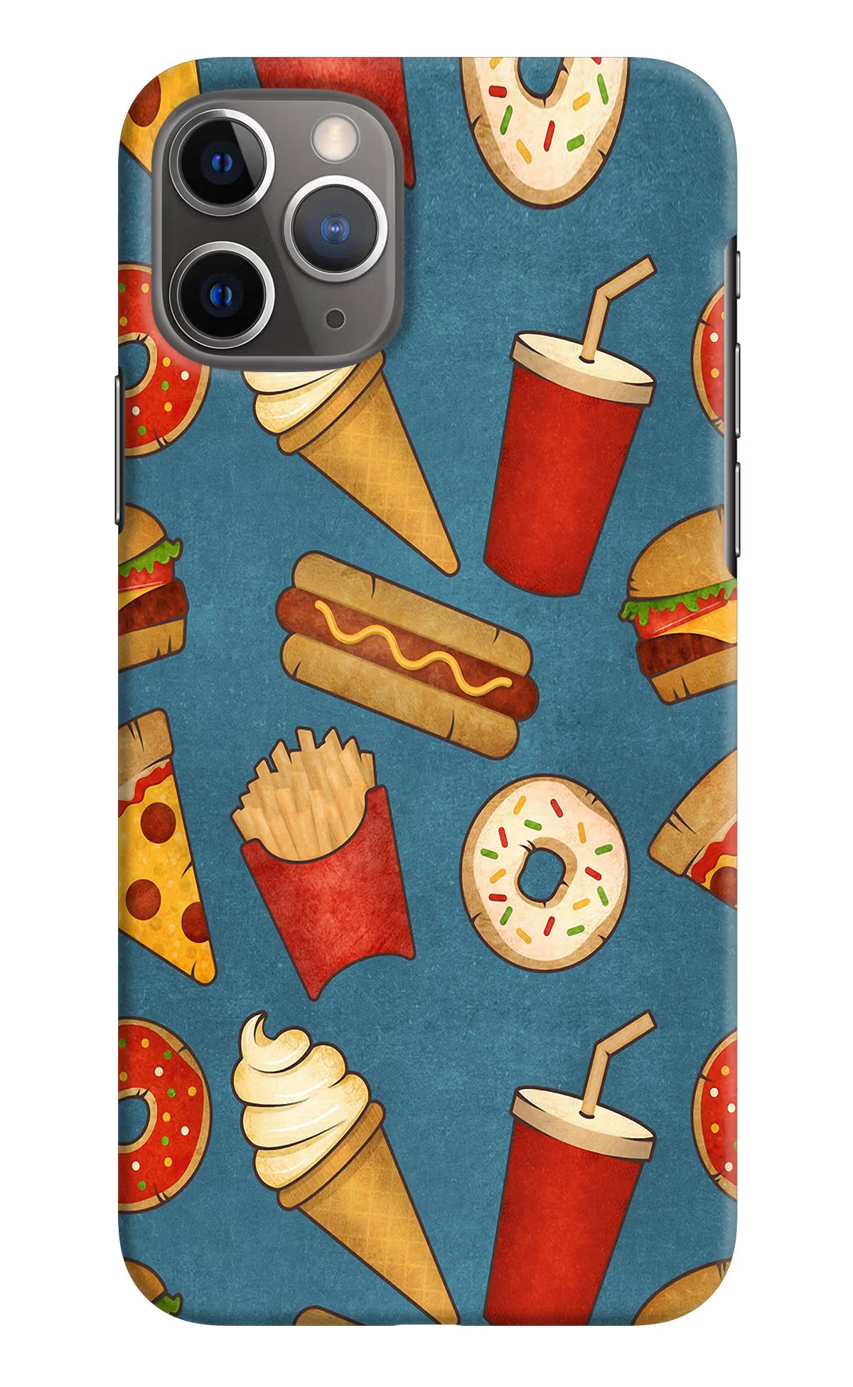 Foodie iPhone 11 Pro Hard Case Back Cover by Casekaro