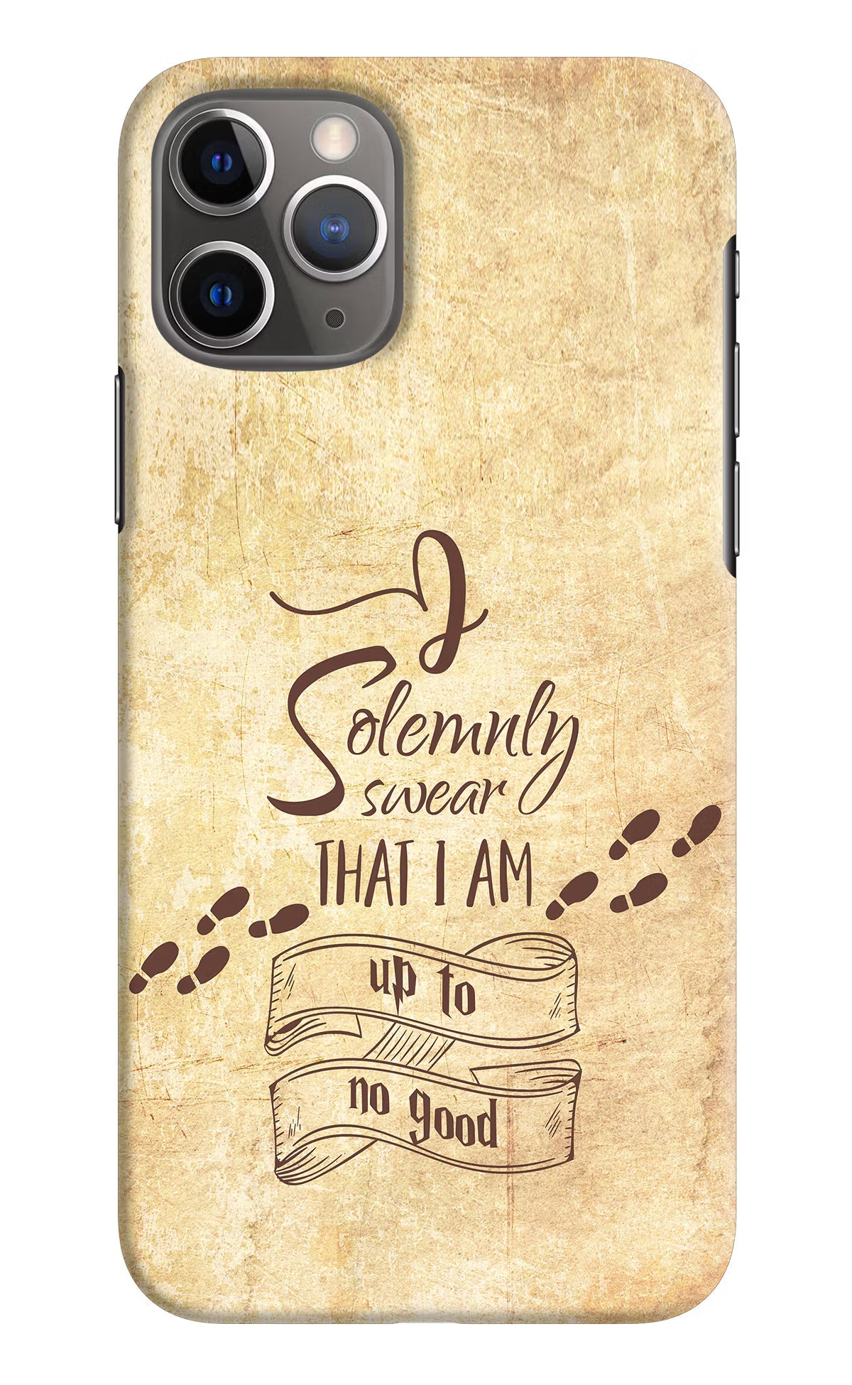 I Solemnly swear that i up to no good iPhone 11 Pro Hard Case Back Cover by Casekaro