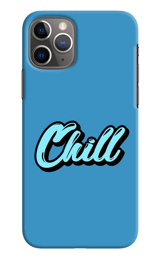 Chill iPhone 11 Pro Hard Case Back Cover by Casekaro