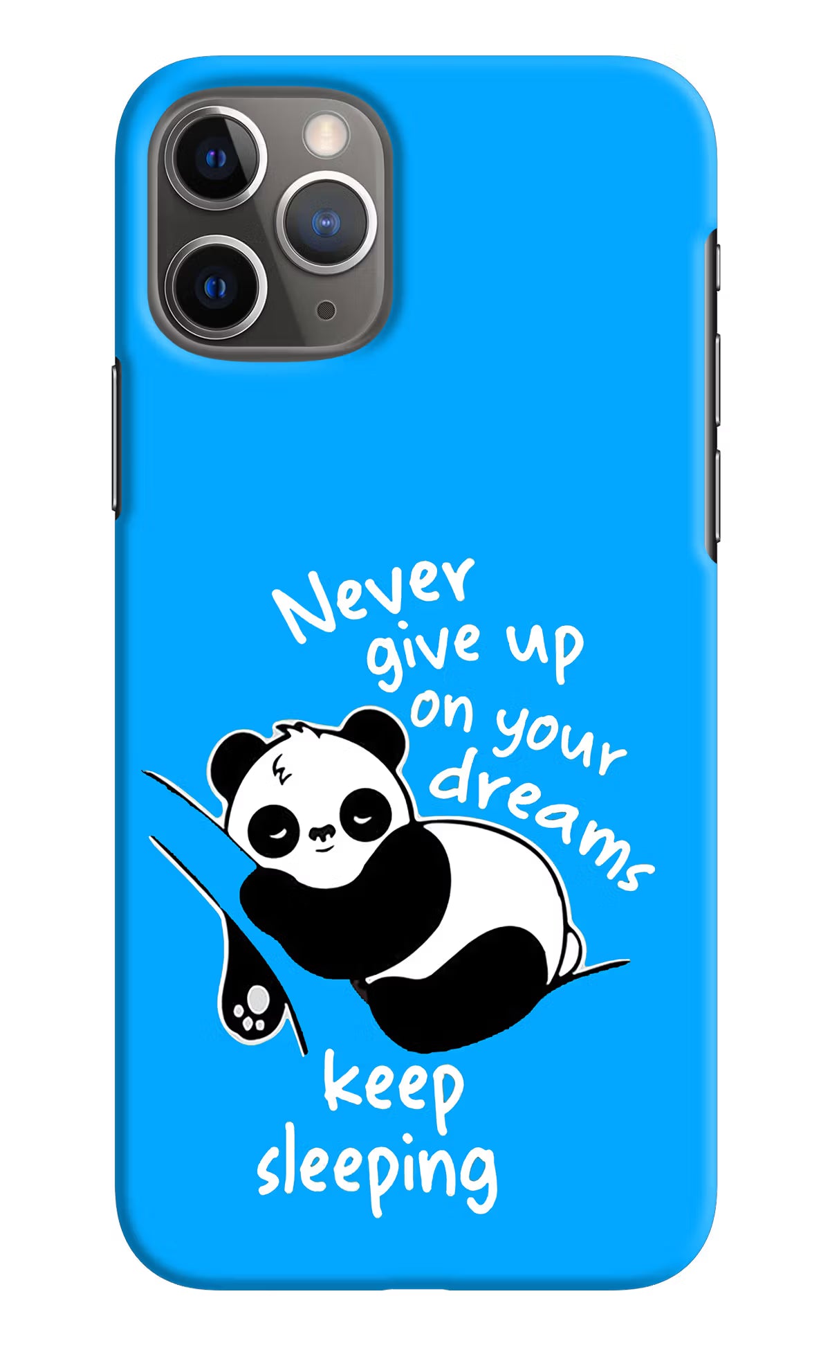 Keep Sleeping iPhone 11 Pro Hard Case Back Cover by Casekaro