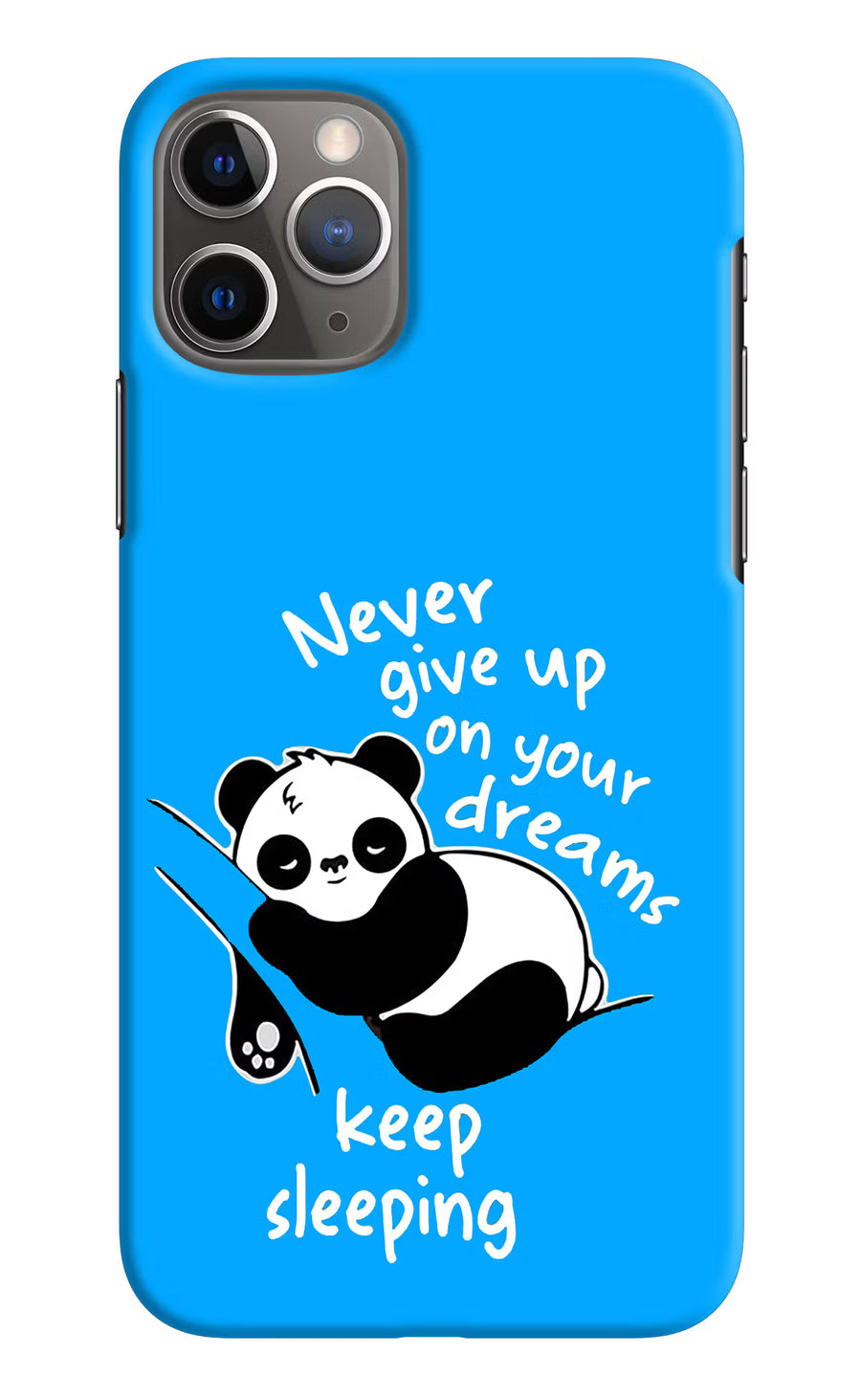 Keep Sleeping iPhone 11 Pro Back Cover, Hard case