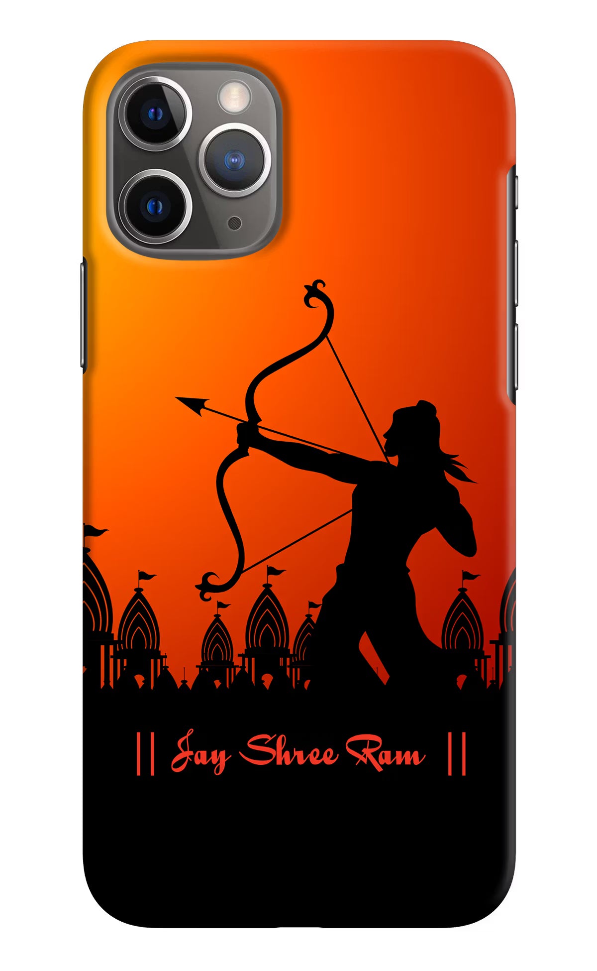 Lord Ram - 4 iPhone 11 Pro Hard Case Back Cover by Casekaro