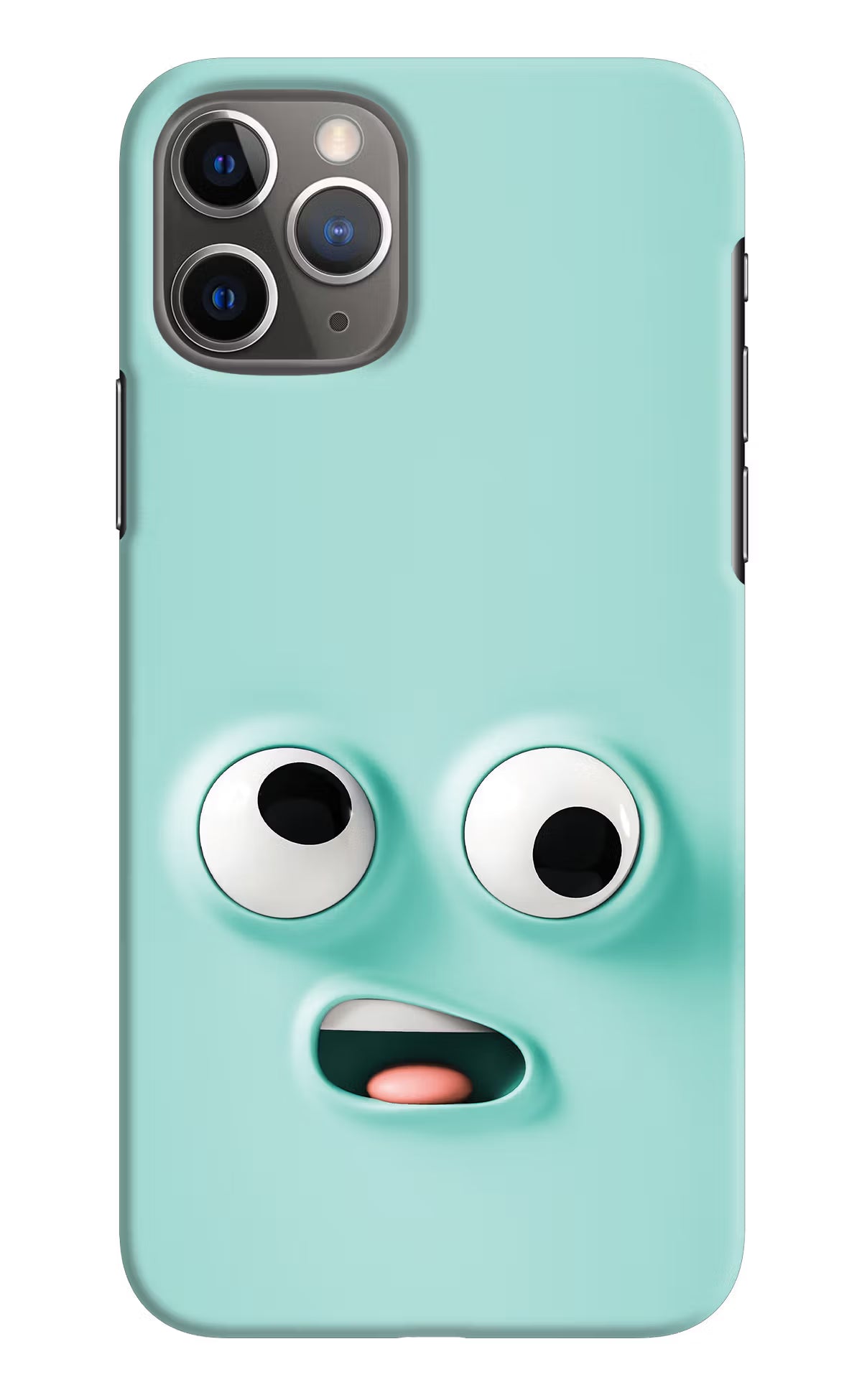 Funny Cartoon iPhone 11 Pro Hard Case Back Cover by Casekaro