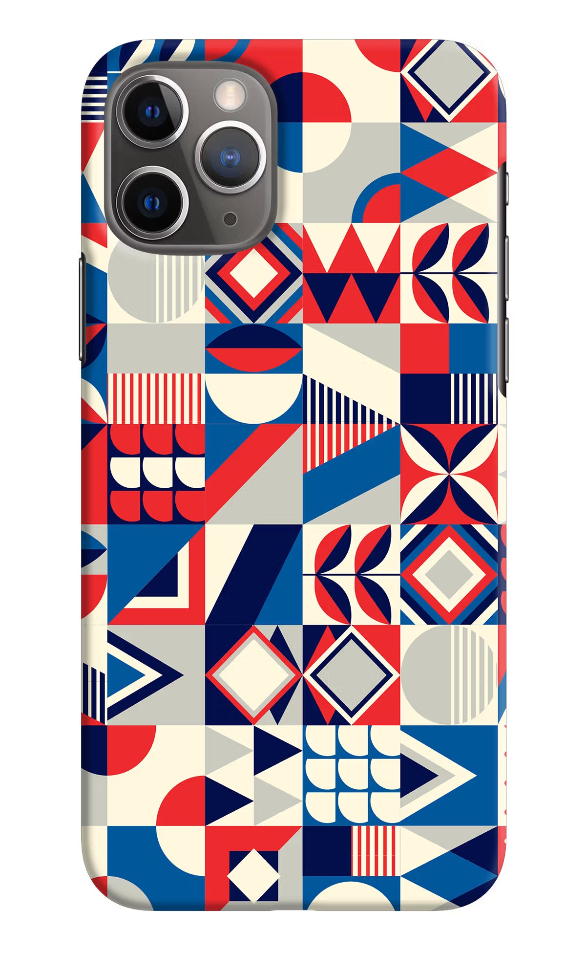 Colorful Pattern iPhone 11 Pro Hard Case Back Cover by Casekaro