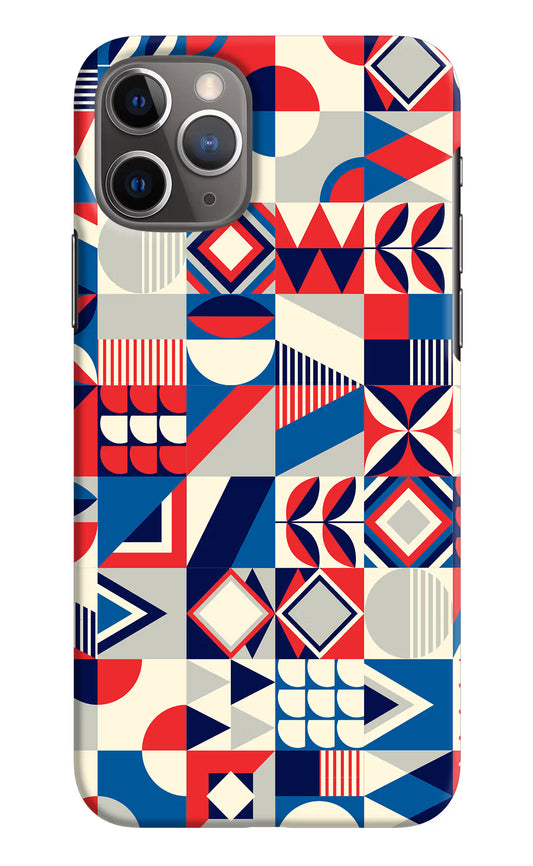 Colorful Pattern iPhone 11 Pro Hard Case Back Cover by Casekaro