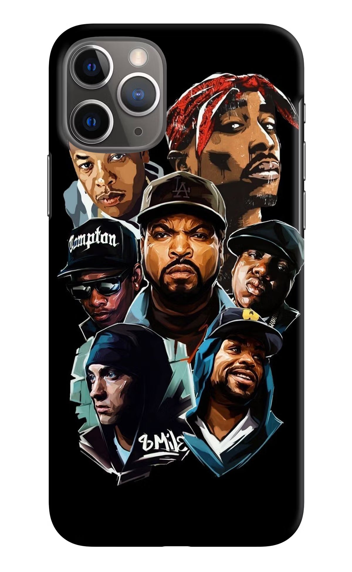 Rappers iPhone 11 Pro Hard Case Back Cover by Casekaro