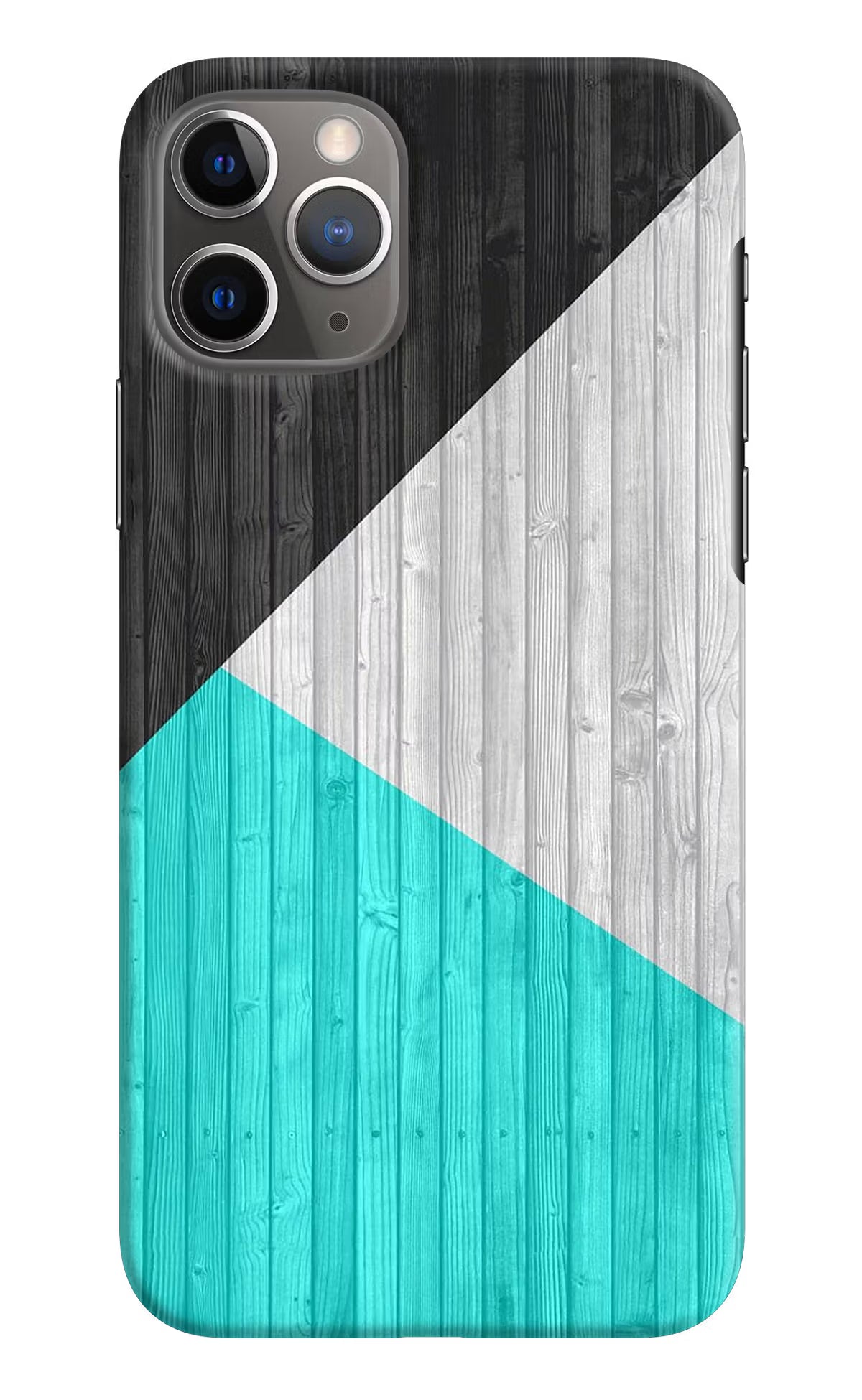 Wooden Abstract iPhone 11 Pro Hard Case Back Cover by Casekaro