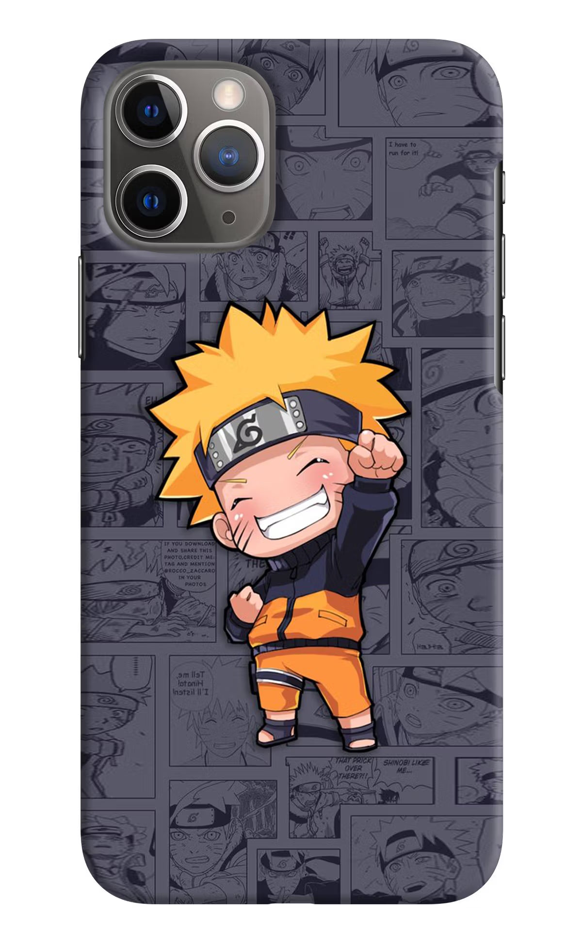 Chota Naruto iPhone 11 Pro Hard Case Back Cover by Casekaro