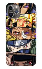 Naruto Character iPhone 11 Pro Hard Case Back Cover by Casekaro
