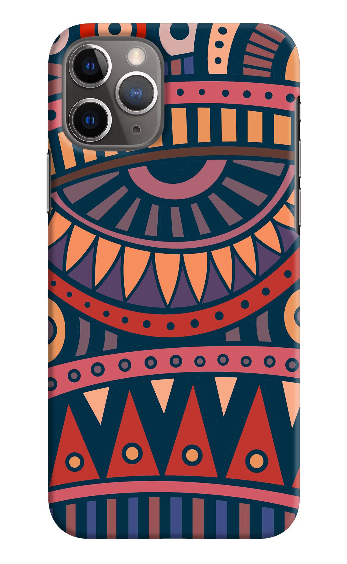 African Culture Design iPhone 11 Pro Hard Case Back Cover by Casekaro