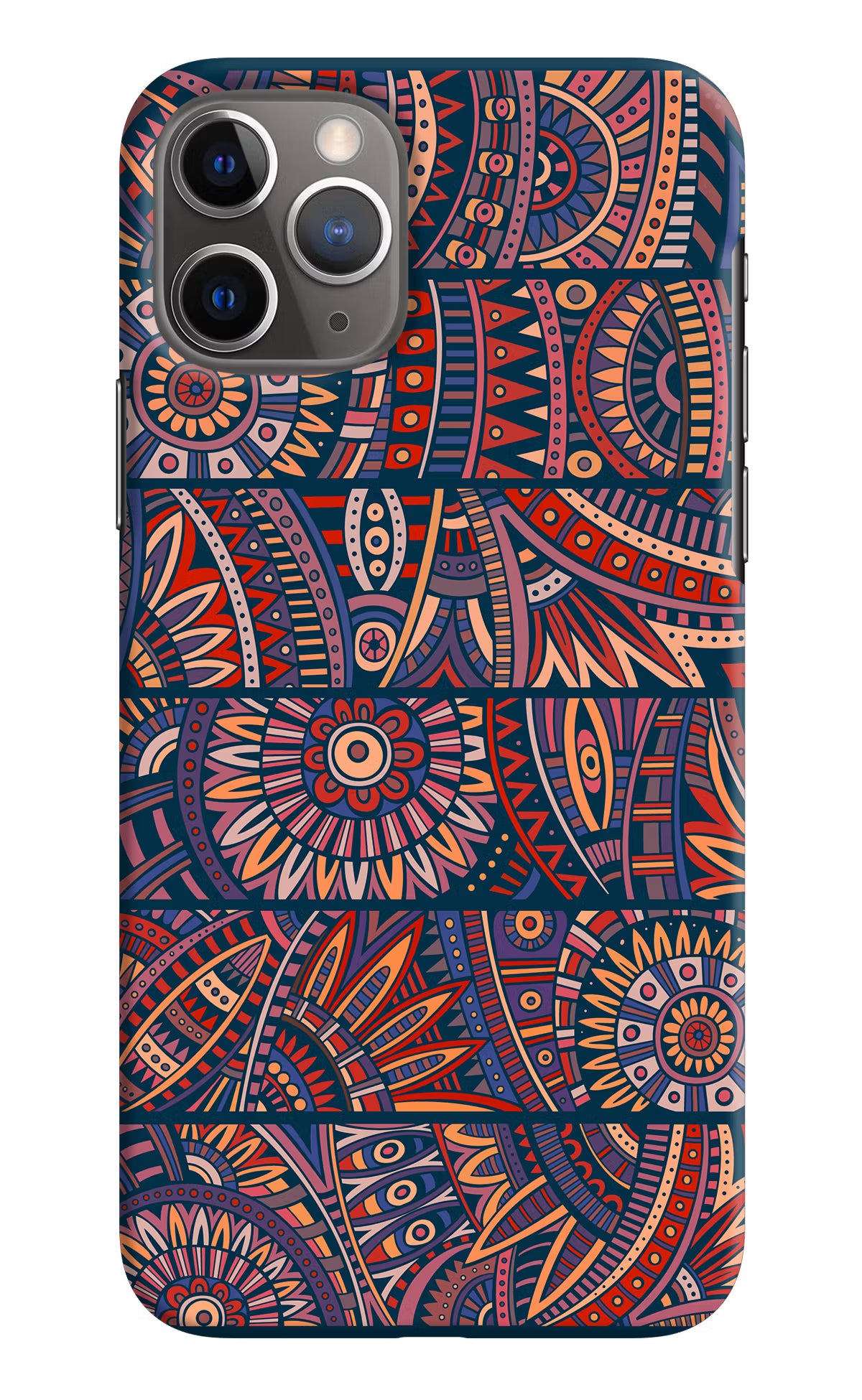 African Culture Design iPhone 11 Pro Hard Case Back Cover by Casekaro